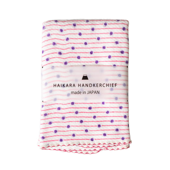 Kontex Haikara Handkerchief - Sudare Pink