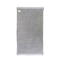 Kontex Vintage Waffle Towel Charcoal - 125cm x 190cm