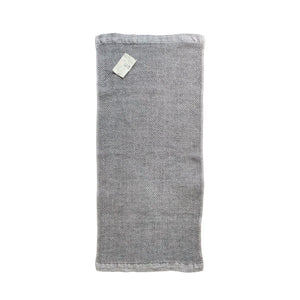 Kontex Vintage Waffle Towel Charcoal - 36cm x 83cm