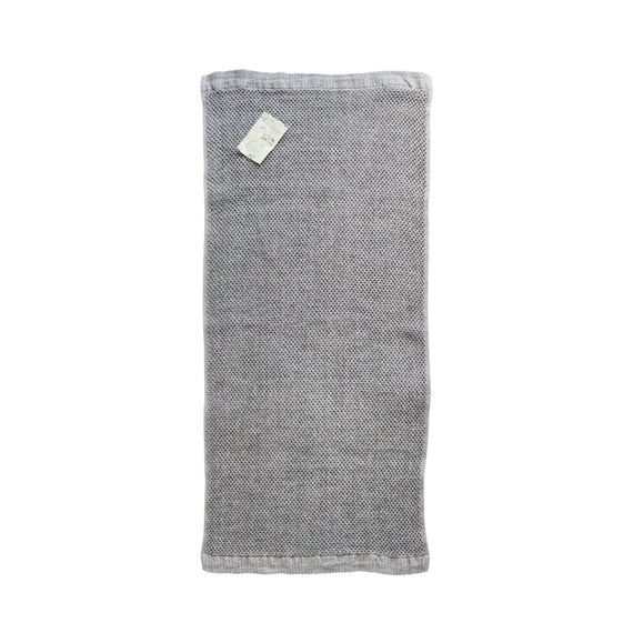 Kontex Vintage Waffle Towel Charcoal - 36cm x 83cm