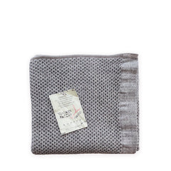 Kontex Vintage Waffle Towel Charcoal - 36cm x 83cm
