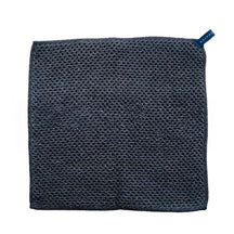 Kontex Vintage Waffle Towel Navy - 30cm x 32cm