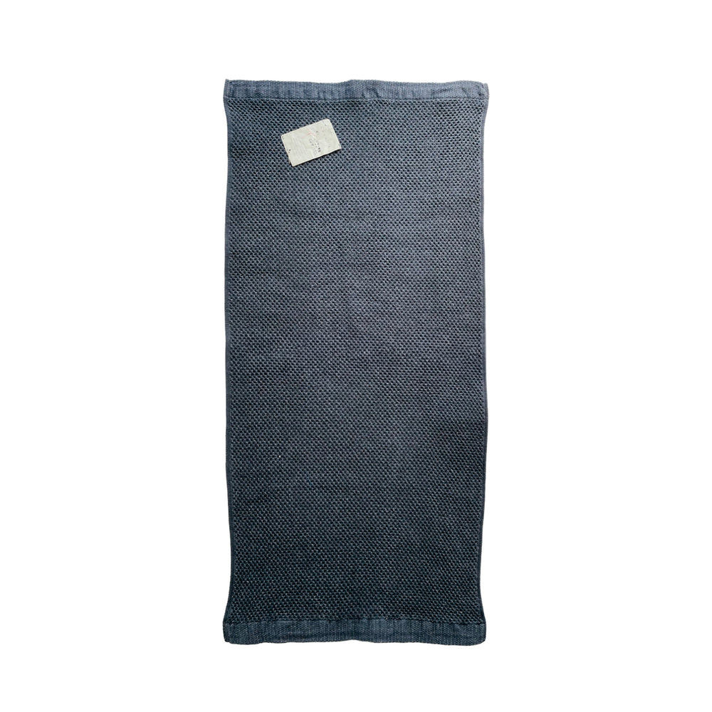 Kontex Vintage Waffle Towel Navy - 36cm x 83cm