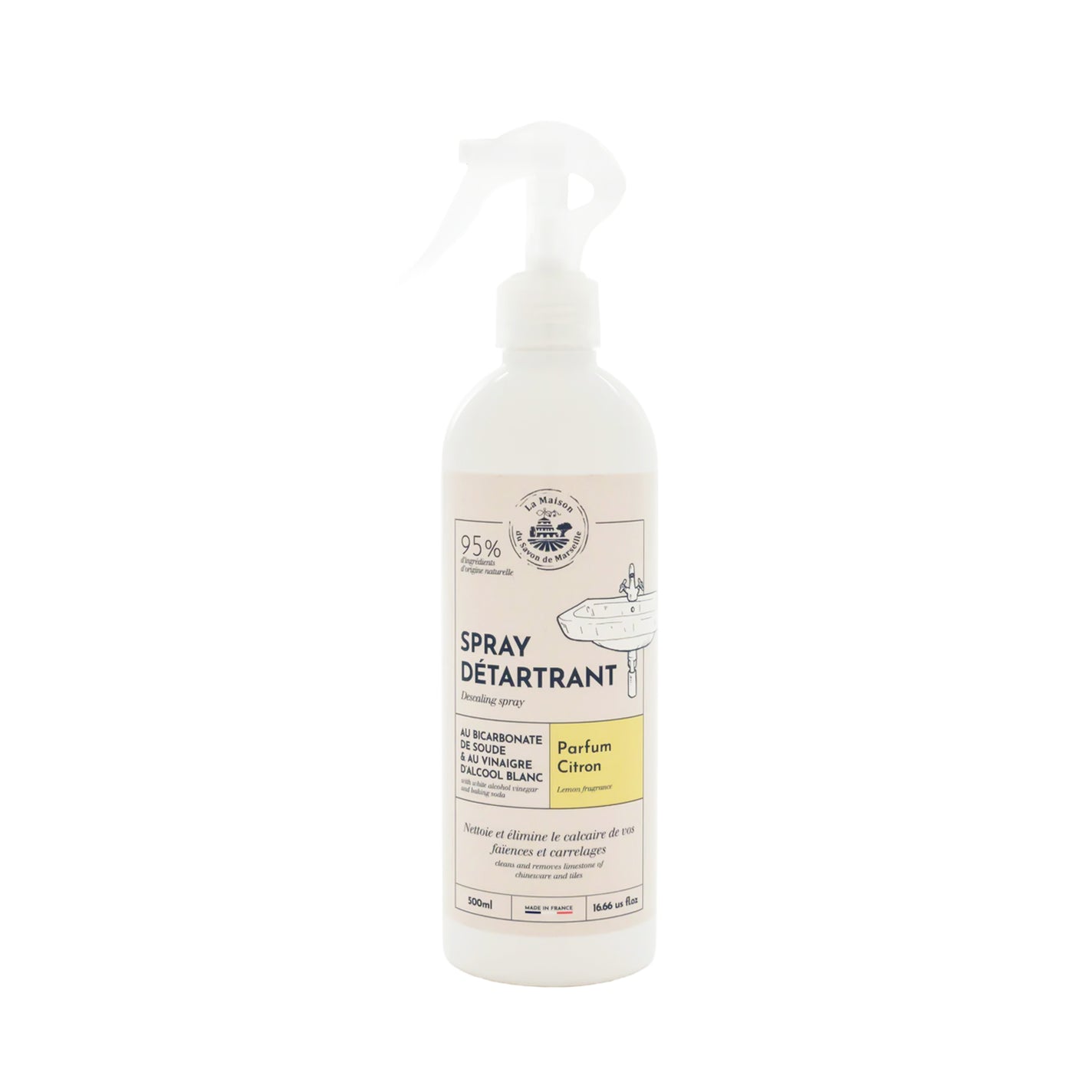 La Maison du Savon de Marseille Descaling Spray - Kitchen & Bathroom