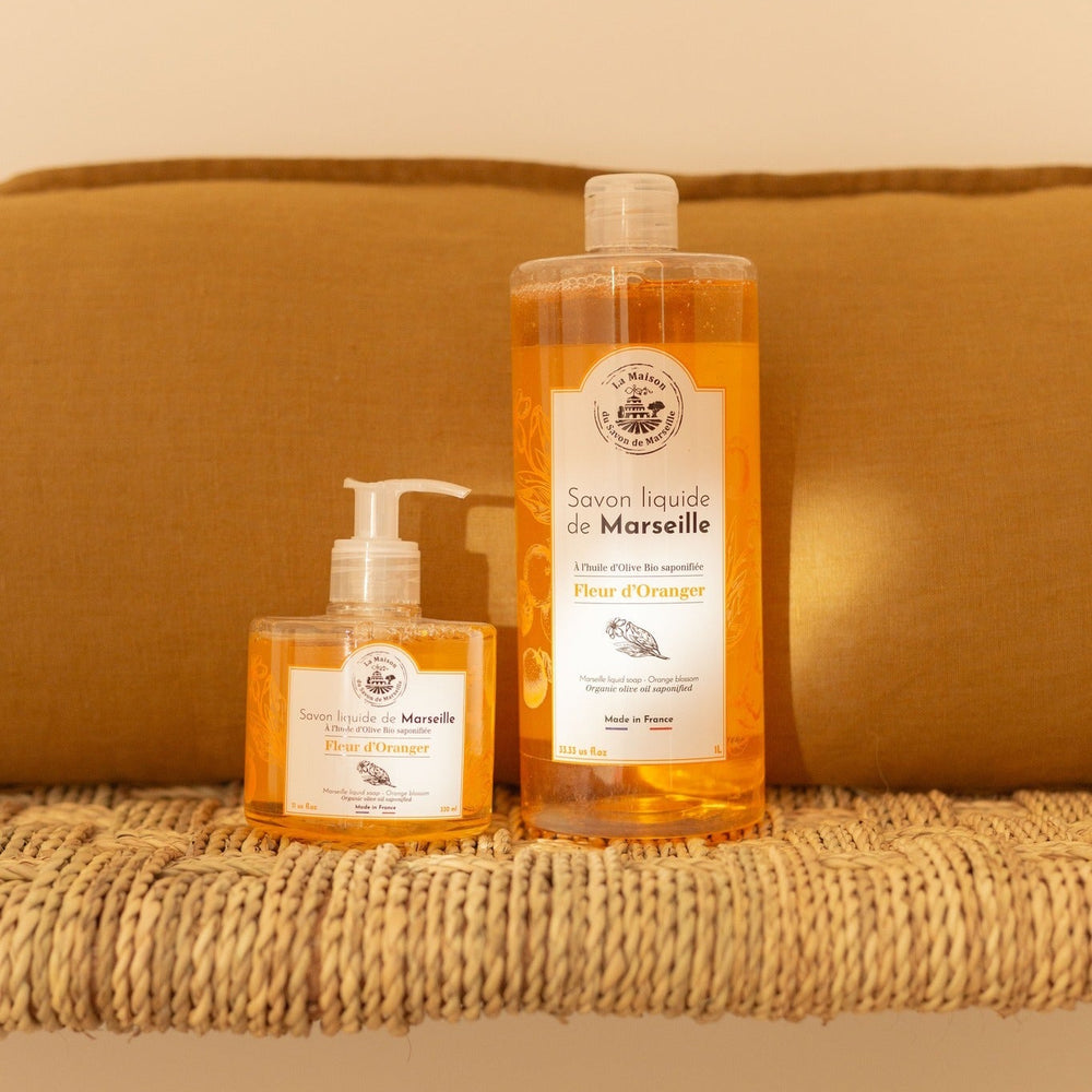 La Maison du Savon de Marseille Liquid Marseille Soap 1L - Orange Blossom