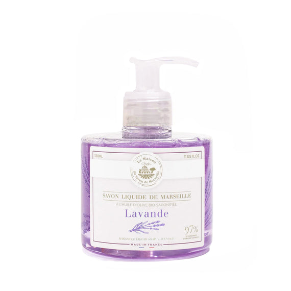 La Maison du Savon de Marseille Liquid Marseille Soap 330ml - Lavender