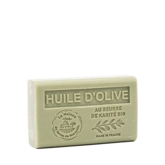 La Maison du Savon de Marseille Shea Butter Soap 125g - Huile d'Olive / Olive Oil