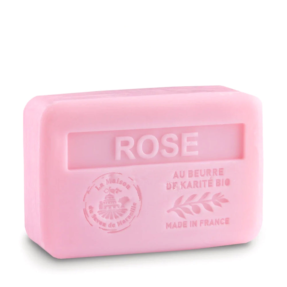 La Maison du Savon de Marseille Shea Butter Soap 250g - Rose
