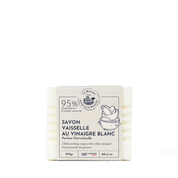 La Maison du Savon de Marseille Solid Dish Soap - Honeysuckle