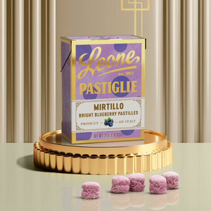 Leone 1857 Bright Blueberry Pastilles in Box
