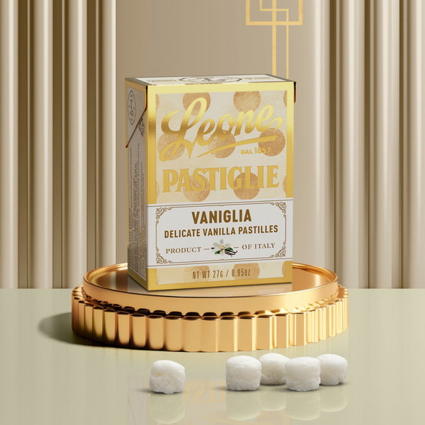 Leone 1857 Delicate Vanilla Pastilles in Box