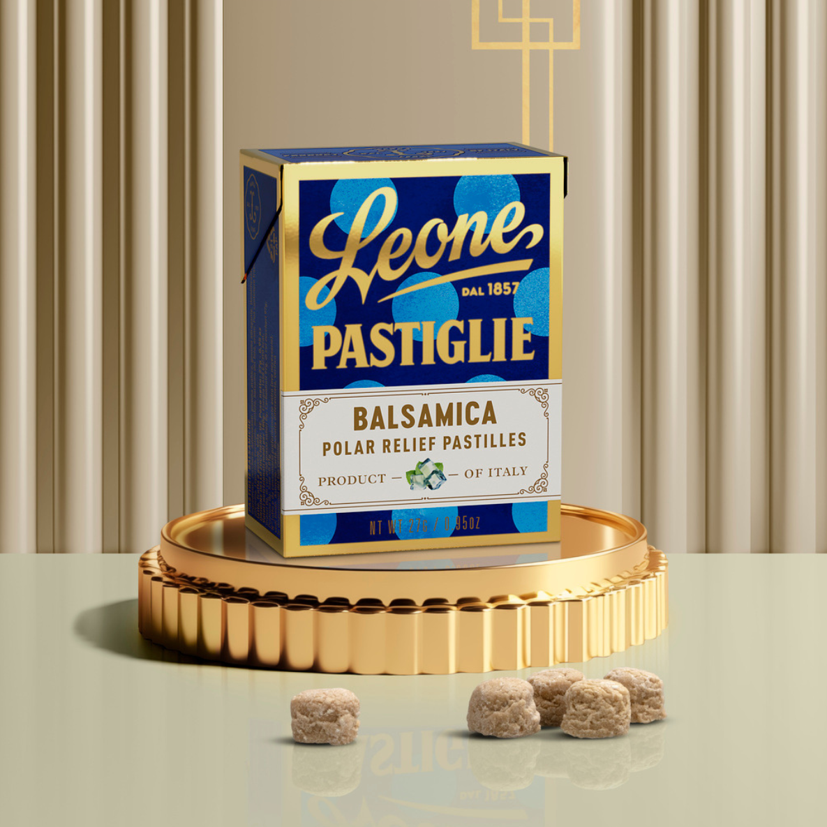 Leone 1857 Extra Strong Polar Relief Pastilles in Box