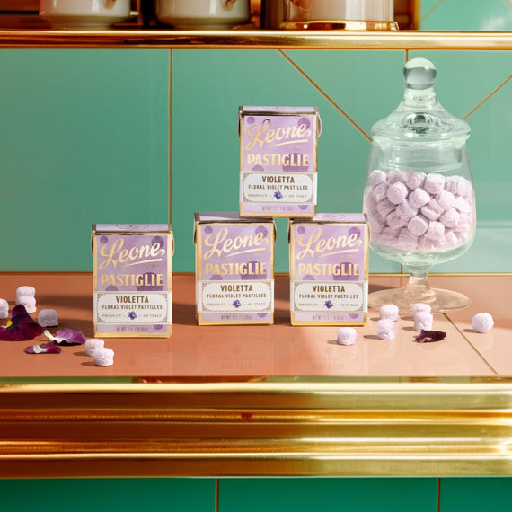Leone 1857 Floral Violet Pastilles in Box