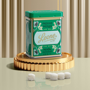 Leone 1857 Fresh Peppermint Pastilles in Classic Tin
