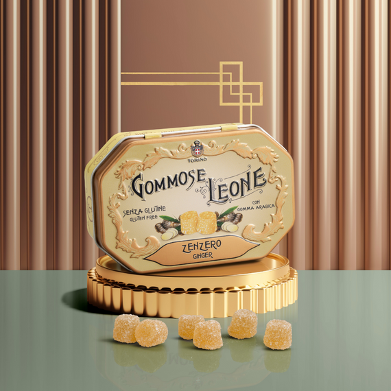 Leone 1857 Ginger Gummy in Tin - 42g