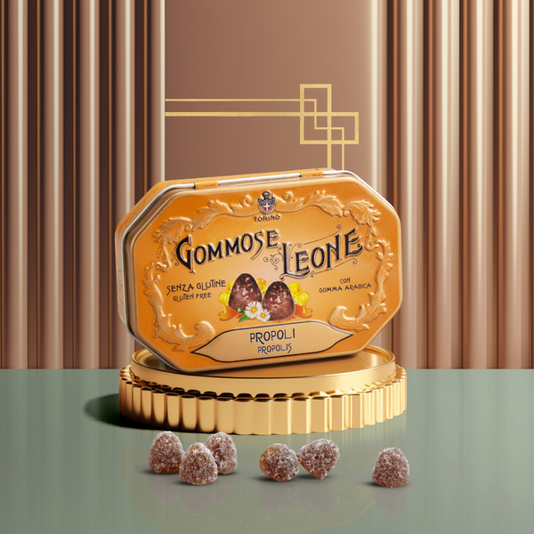 Leone 1857 Honey Propoli Gummy in Tin - 42g