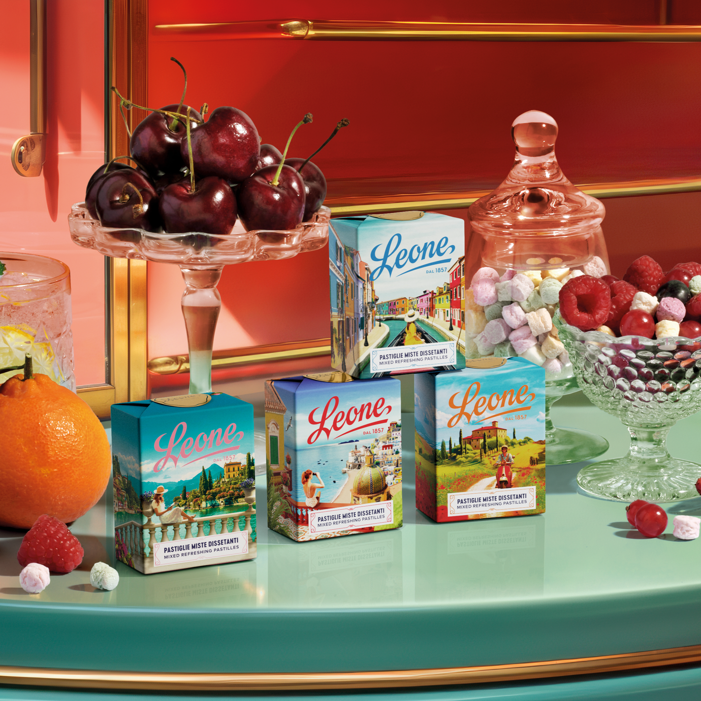 Leone 1857 Italian Landscapes Mixed Pastilles - Lake: Official