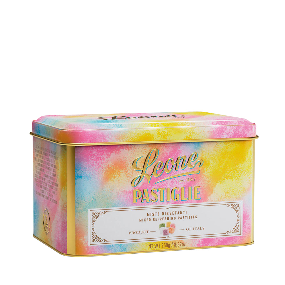 Leone 1857 Mixed Refreshing Pastilles in Gift Tin - 250g