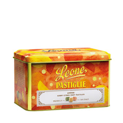 Leone 1857 Sunny Citrus Fruit Pastilles in Gift Tin - 250g