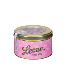 Leone 1857 Violet Candy Drops in Round Tin - 150g
