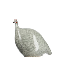Les Ceramiques de Lussan Pintade (Guinea Fowl) Small - Polar Blue