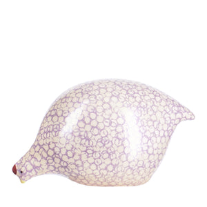 Les Ceramiques de Lussan Quail Pecking - Mauve