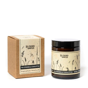 Les Choses Simples Pin Citronelle Eucalyptus Candle