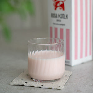 Linen Coaster: Natural Dot