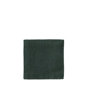 Linen Coaster: Vert Noir