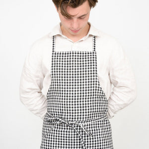 Linen Full Apron: Freddie