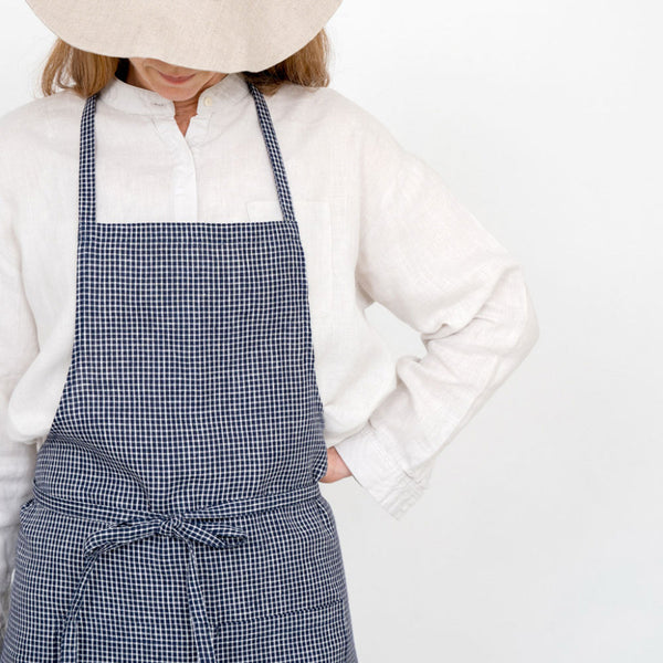 Linen Full Apron: Steph