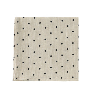 Linen Napkin: Natural Dot