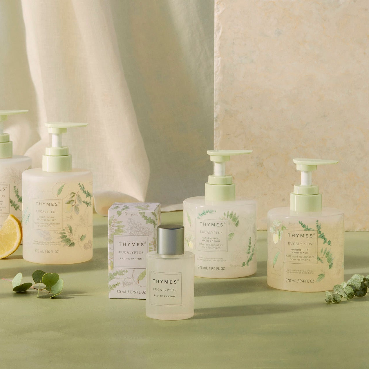 Thymes Eucalyptus Hand Wash in Glass