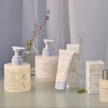 Thymes Lavender Hand Lotion in Glass