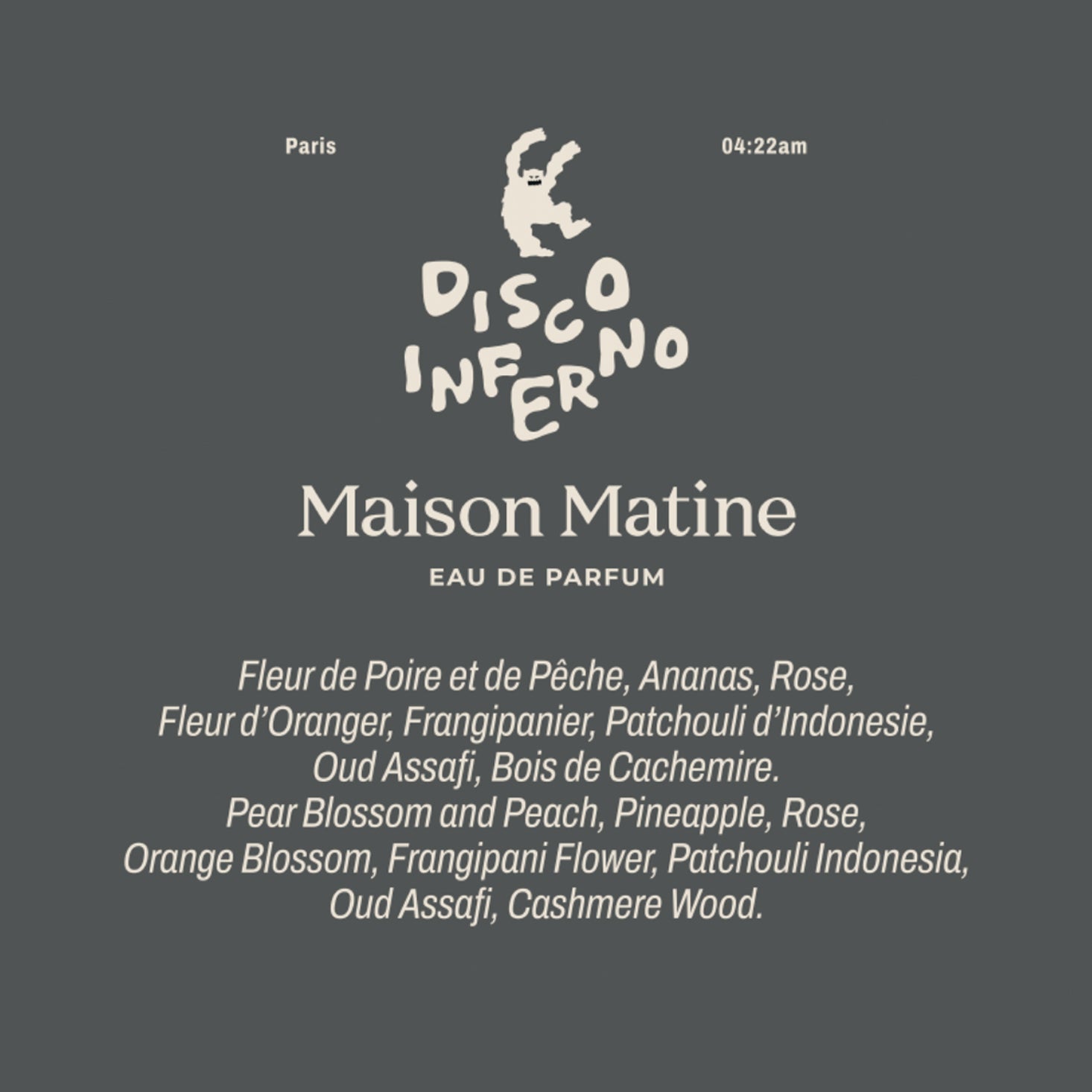 Maison Matine Disco Inferno Eau de Parfum - 100ml: Official Stockist