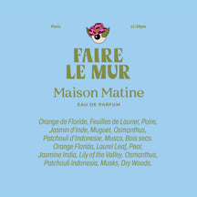 Maison Matine Faire Le Mer Eau de Parfum - 100ml