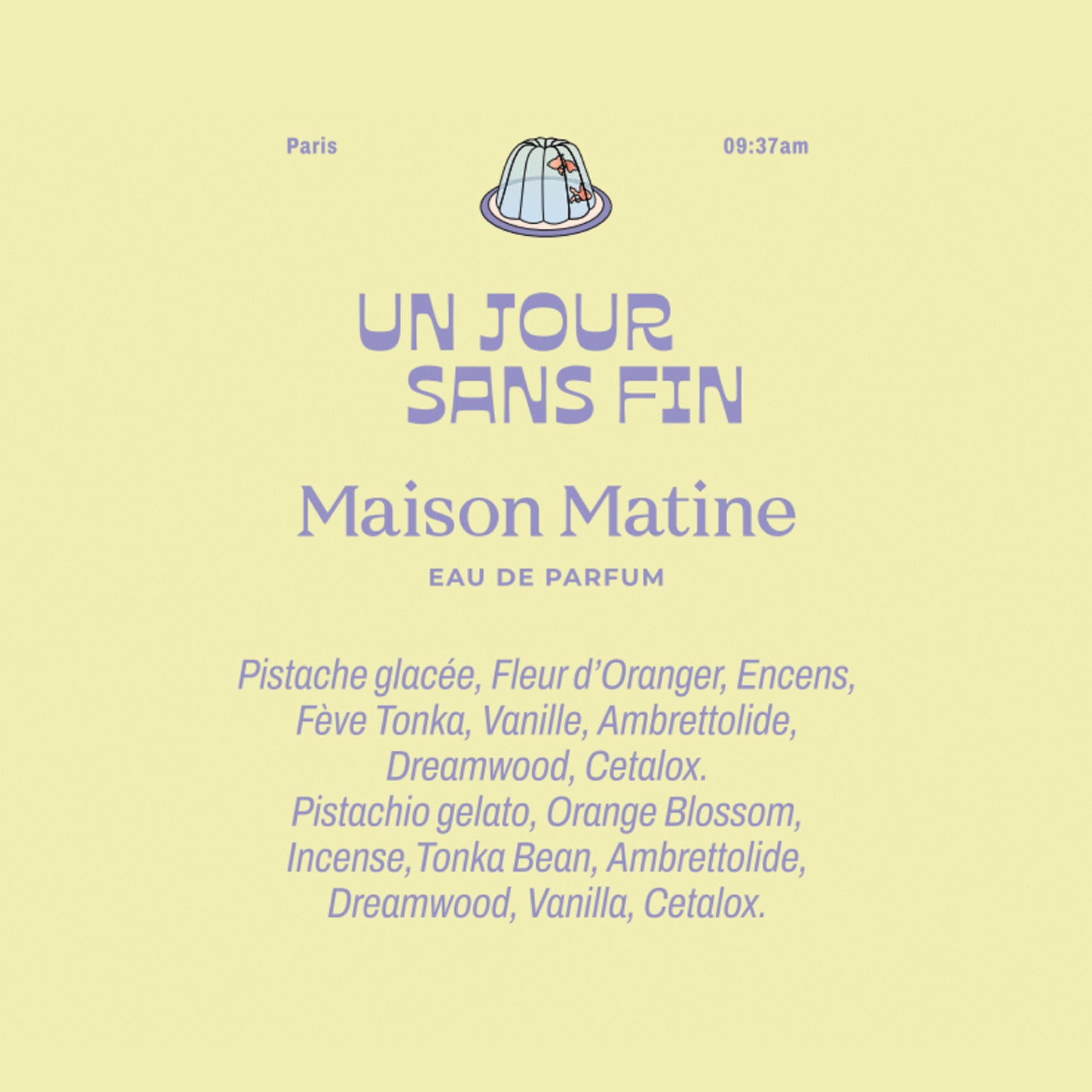 Maison Matine Un Jour Sans Fin Eau de Parfum - 100ml: Official
