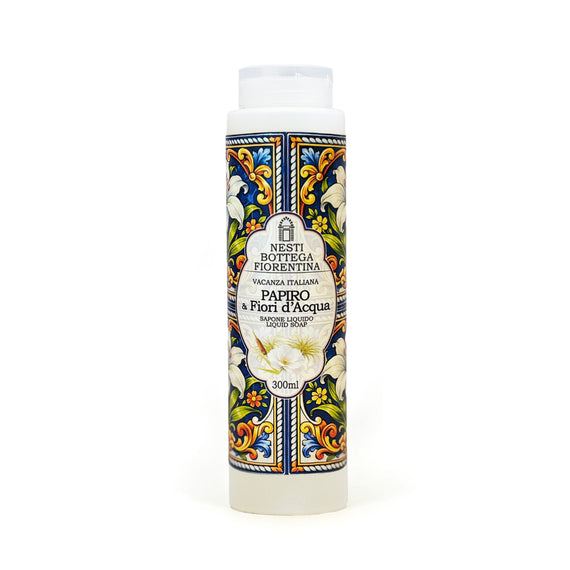Nesti Dante Papiro & Fiori d'Acqua Liquid Soap - 300ml