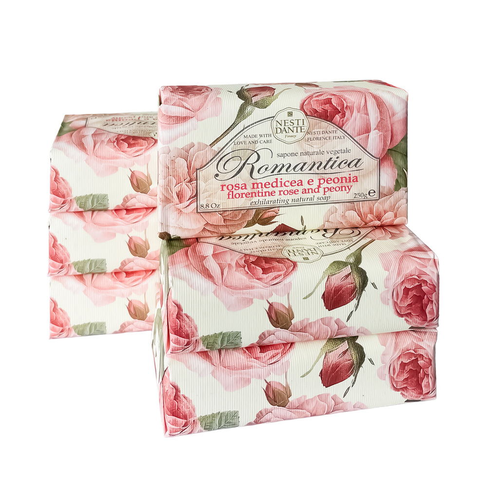 Nesti Dante Rose & Peony Soap Bundle - Value $90
