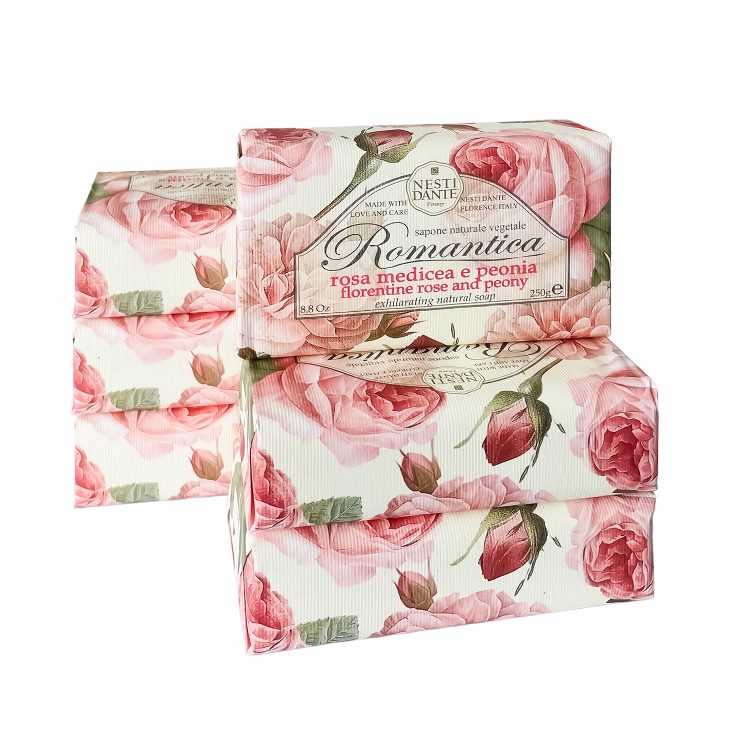 Nesti Dante Rose & Peony Soap Bundle - Value $90