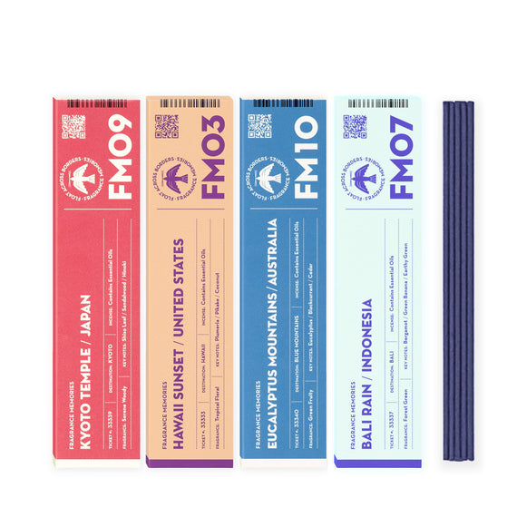 Nippon Kodo Round the World Incense Bundle - Value $74