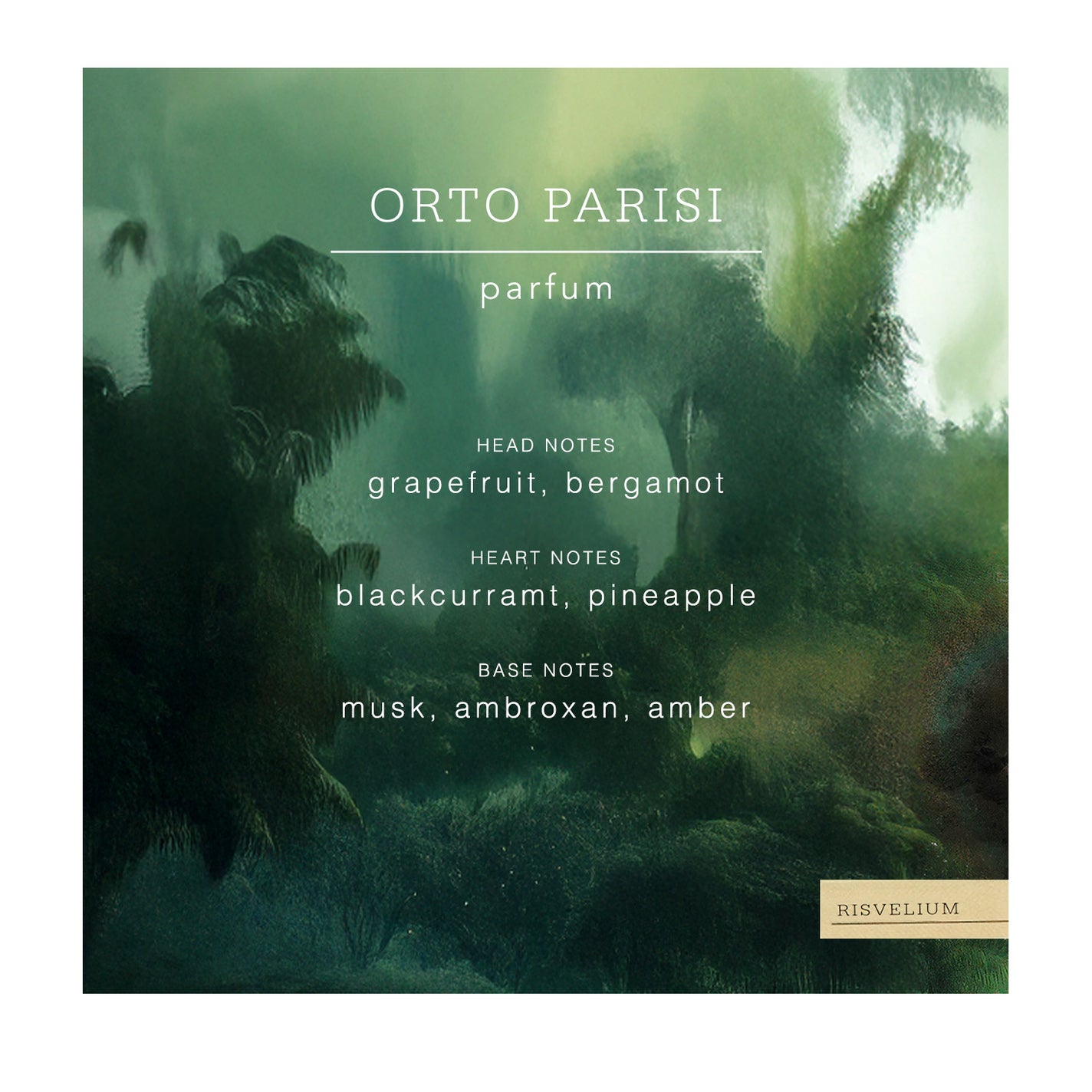 Orto Parisi Risvelium Parfum