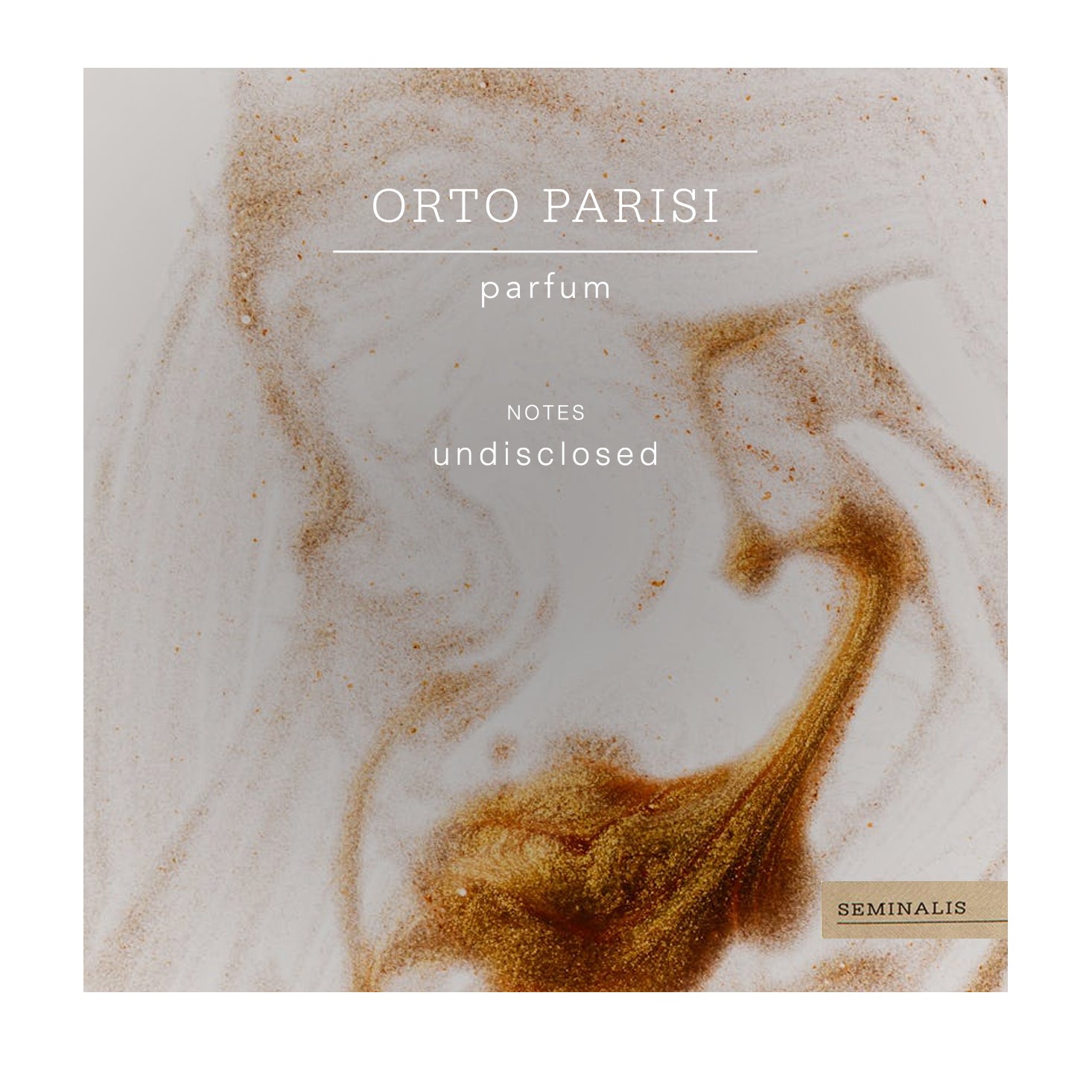Orto Parisi Seminalis Parfum: Official Stockist