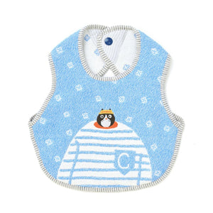 Osanpo Bib - Blue Cat