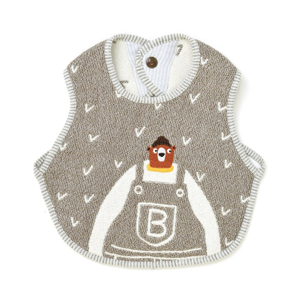 Osanpo Bib - Brown Bear