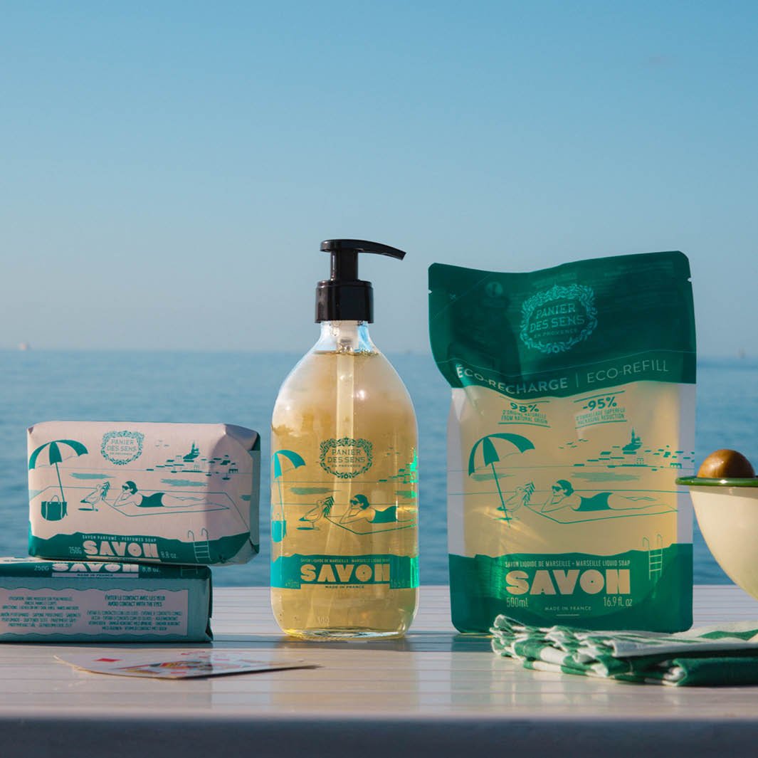 Panier des Sens 25th Anniversary Marseille Liquid Soap Eco Refill - Olive