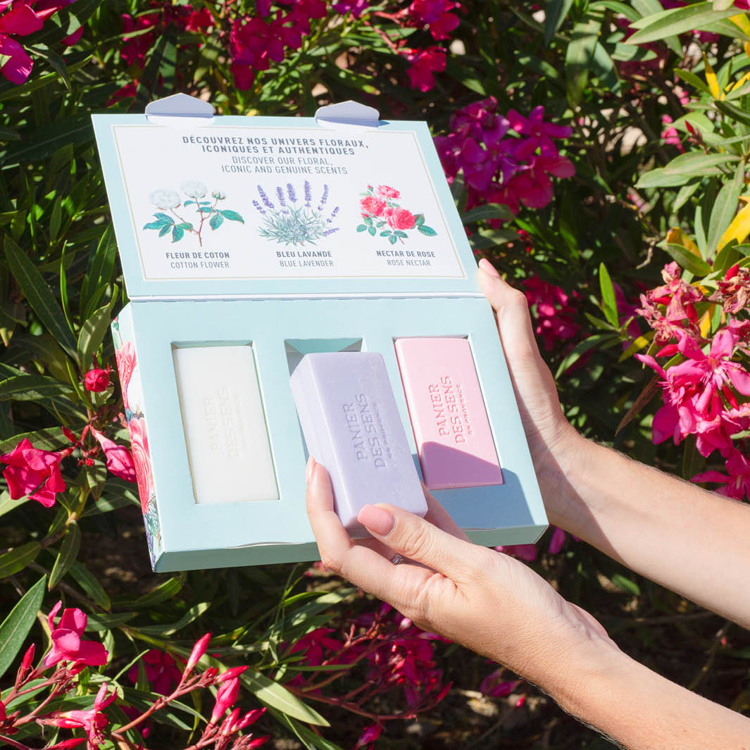 Panier des Sens Authentics Perfumed Soap Trio - 3 x 100g