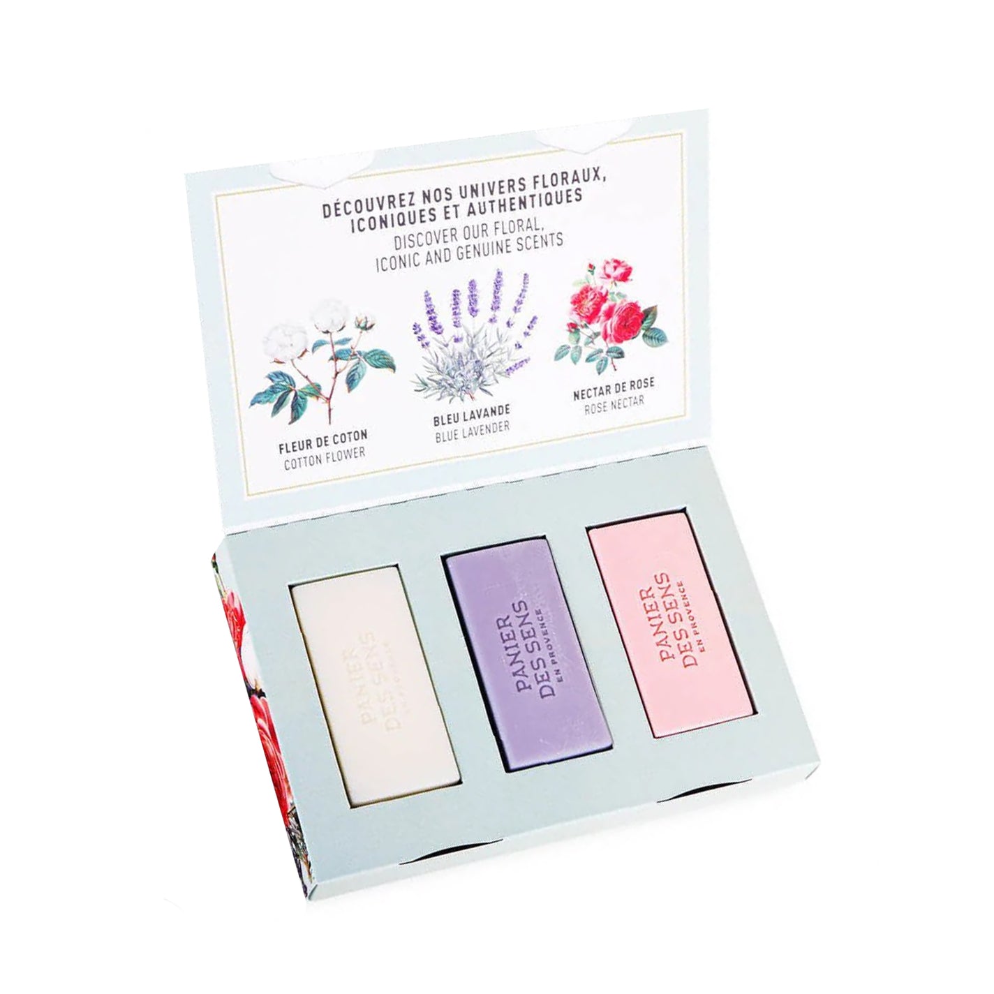 Panier des Sens Authentics Perfumed Soap Trio - 3 x 100g