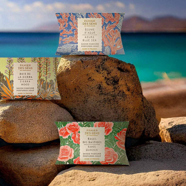 Panier des Sens Azure Blue Sea Boxed Soap