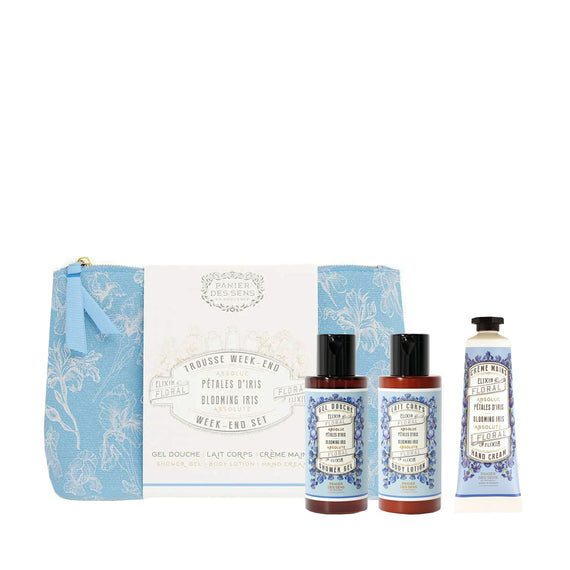 Panier des Sens Blooming Iris Weekend Set